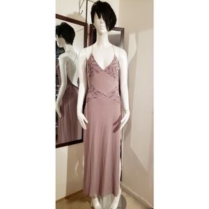 Peep Formal Spaghetti straps Gown